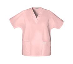 Pink ChapagneV-neck Tunic Scrubs